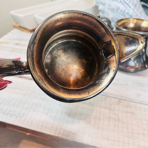 🌻5for25🌻 VTG SILVER SHEFFIELD PLATE TEAPOTS - Picture 3 of 12